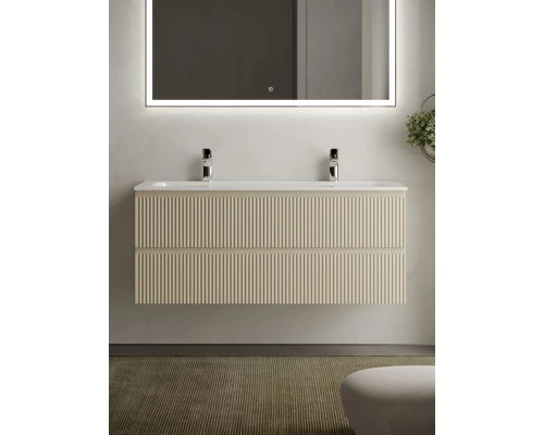 Тумба бежевый матовый 119,5 см Sancos Snob R SNR120CE