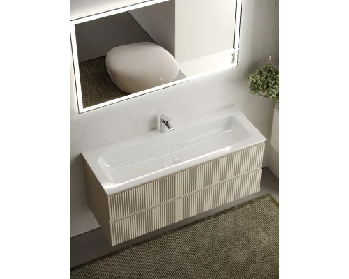 Тумба бежевый матовый 119,5 см Sancos Snob R SNR120CE