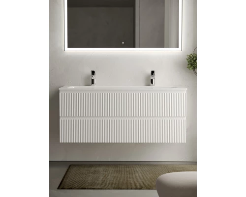 Тумба белый матовый 119,5 см Sancos Snob R SNR120W