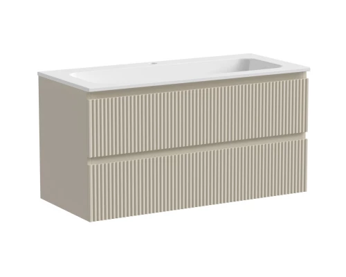 Тумба бежевый матовый 99,5 см Sancos Snob R SNR100CE