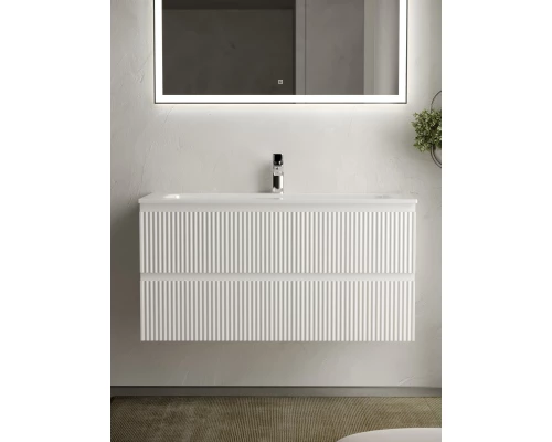 Тумба белый матовый 99,5 см Sancos Snob R SNR100W