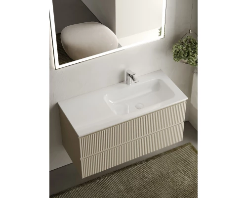 Тумба бежевый матовый 99,5 см Sancos Snob R SNR100RCE