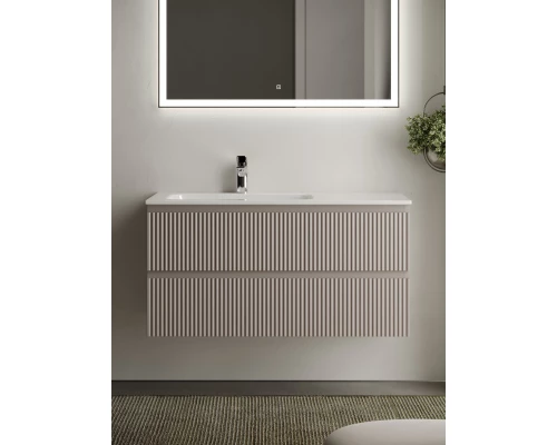 Тумба серый матовый 99,5 см Sancos Snob R SNR100LSM