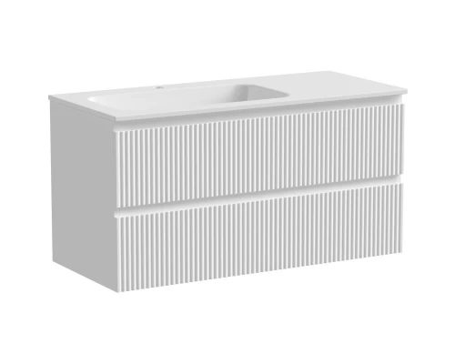 Тумба белый матовый 99,5 см Sancos Snob R SNR100LW