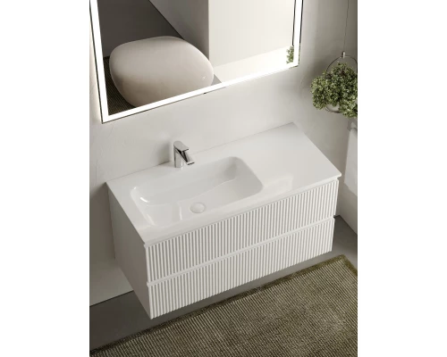 Тумба белый матовый 99,5 см Sancos Snob R SNR100LW