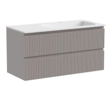 Тумба серый матовый 99,5 см Sancos Snob T SNT100RSM