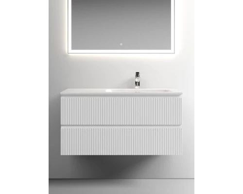 Комплект мебели белый матовый 101 см Sancos Snob T SNT100RW + CN7015 + CI1000