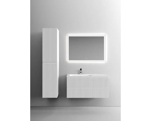 Тумба с раковиной белый матовый 101 см Sancos Snob T SNT100LW + CN7014