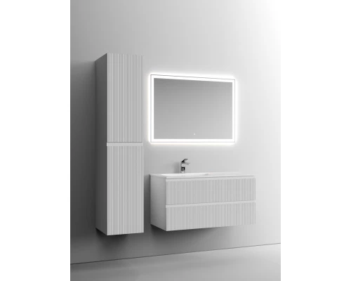 Тумба с раковиной белый матовый 101 см Sancos Snob T SNT100LW + CN7014