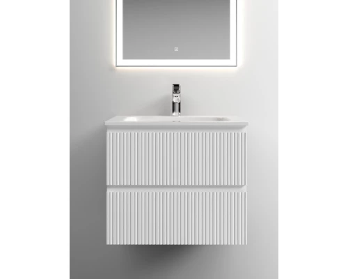 Комплект мебели белый матовый 61 см Sancos Snob T SNT60W + CN7011 + CI600