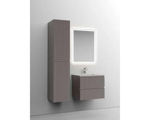 Комплект мебели серый матовый 61 см Sancos Snob T SNT60SM + CN7011 + CI600