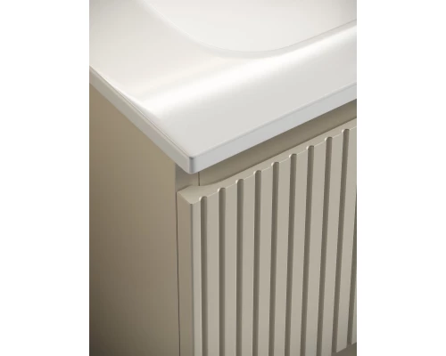 Тумба с раковиной бежевый матовый 61 см Sancos Snob T SNT60CE + CN7011