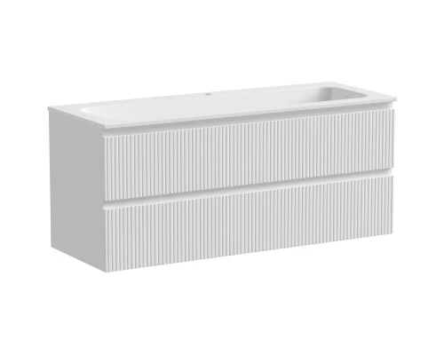 Комплект мебели белый матовый 121 см Sancos Snob TSNT120W + CN7017 + CI1200