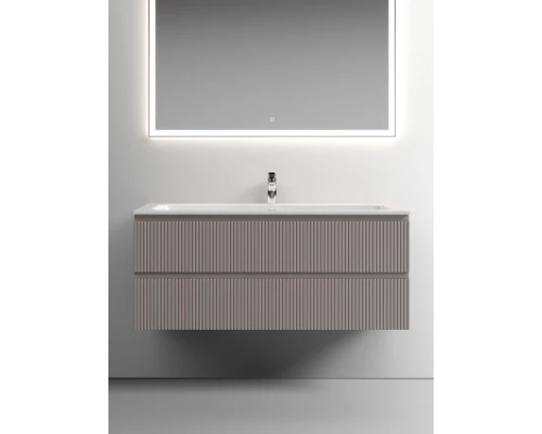 Комплект мебели серый матовый 121 см Sancos Snob T SNT120SM + CN7017 + CI1200