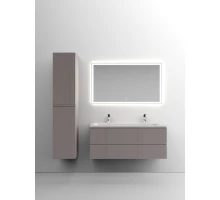 Комплект мебели серый матовый 121 см Sancos Snob T SNT120SM + CN7016 + CI1200