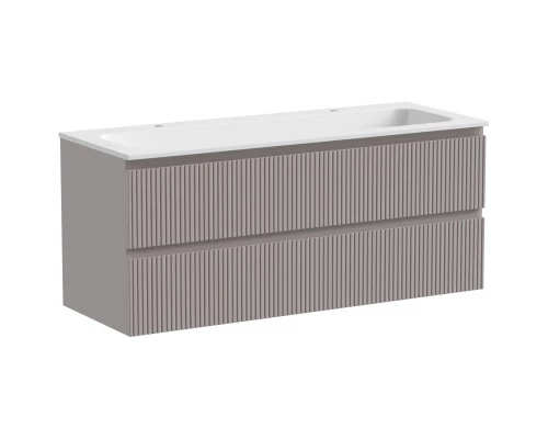 Комплект мебели серый матовый 121 см Sancos Snob T SNT120SM + CN7016 + CI1200