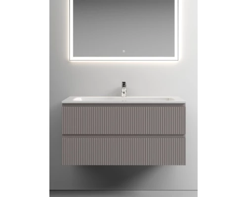 Комплект мебели серый матовый 101 см Sancos Snob T SNT100SM + CN7013 + CI1000