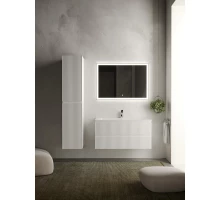 Комплект мебели белый матовый 101 см Sancos Snob R SNR100W + CN7013 + CI1000