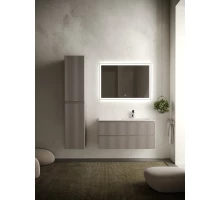 Комплект мебели серый матовый 101 см Sancos Snob R SNR100RSM + CN7015 + CI1000