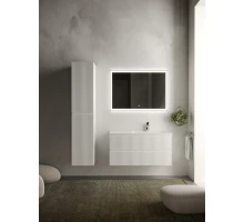 Комплект мебели белый матовый 101 см Sancos Snob R SNR100RW + CN7015 + CI1000