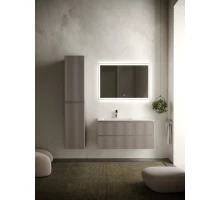 Комплект мебели серый матовый 101 см Sancos Snob R SNR100LSM + CN7014 + CI1000