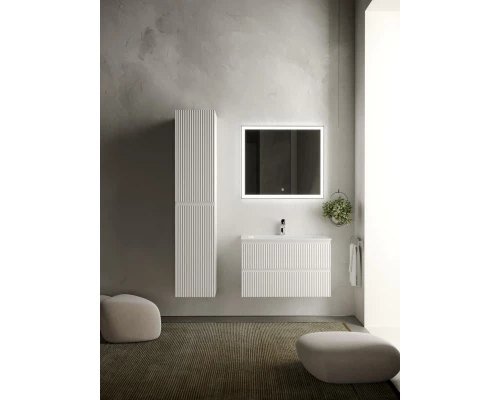 Комплект мебели белый матовый 81 см Sancos Snob R SNR80W + CN7012 + CI800