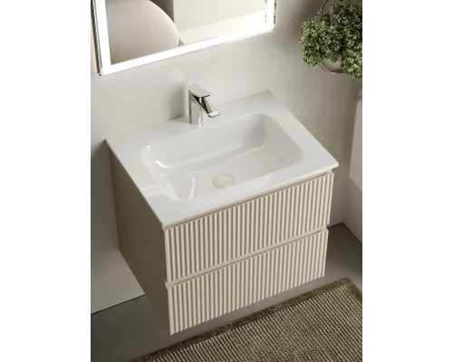 Комплект мебели бежевый матовый 61 см Sancos Snob R SNR60CE + CN7011 + CI600