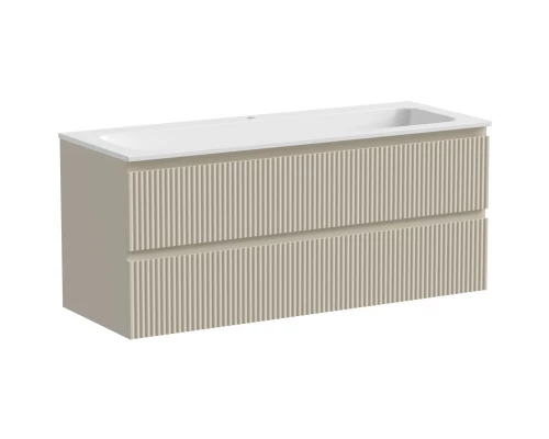 Комплект мебели бежевый матовый 121 см Sancos Snob R SNR120CE + CN7017 + CI1200