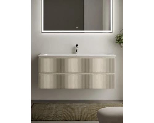 Комплект мебели бежевый матовый 121 см Sancos Snob R SNR120CE + CN7017 + CI1200