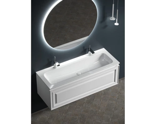 Комплект мебели белый матовый 121 см Sancos Very VR120W + CN7016 + SF1000