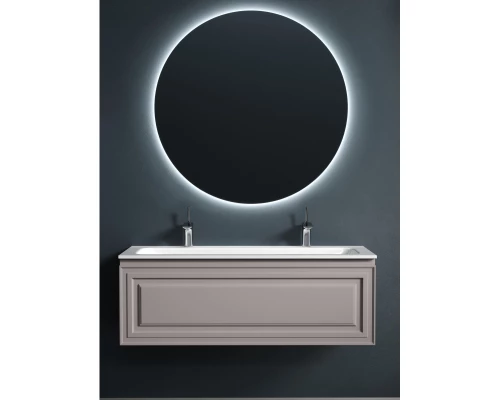 Тумба с раковиной серый матовый 121 см Sancos Very VR120SM + CN7016