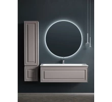 Комплект мебели серый матовый 121 см Sancos Very VR120SM + CN7017 + SF1000