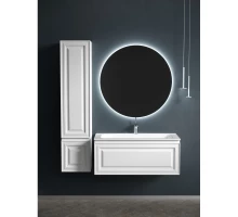 Комплект мебели белый матовый 101 см Sancos Very VR100W + CN7013 + SF900