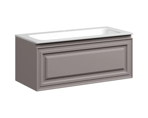 Комплект мебели серый матовый 101 см Sancos Very VR100SM + CN7013 + SF900