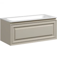 Тумба с раковиной бежевый матовый 101 см Sancos Very VR100CE + CN7013