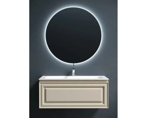 Тумба с раковиной бежевый матовый 101 см Sancos Very VR100CE + CN7013