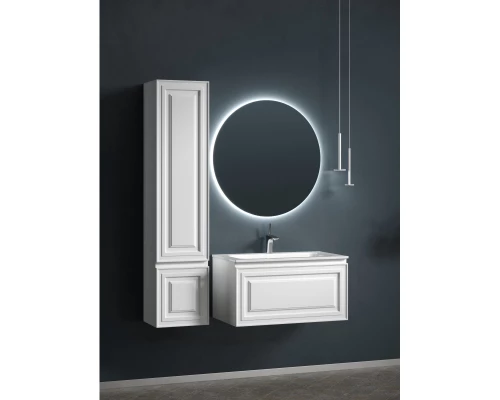 Комплект мебели белый матовый 81 см Sancos Very VR80W + CN7012 + SF800