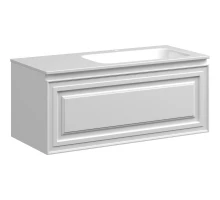 Тумба с раковиной белый матовый 101 см Sancos Very VR100RW + CN7015