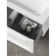 Тумба с раковиной белый матовый 101 см Sancos Very VR100RW + CN7015