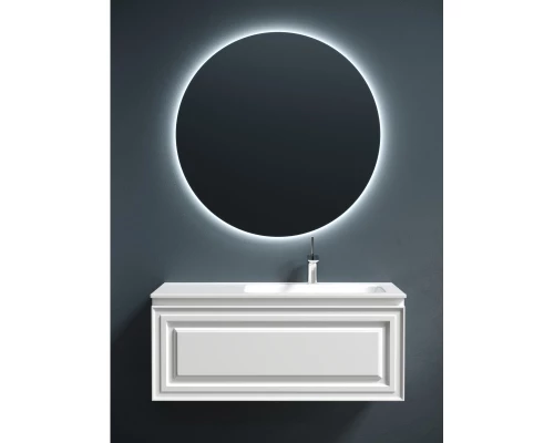 Комплект мебели белый матовый 101 см Sancos Very VR100RW + CN7015 + SF900