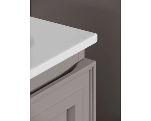 Тумба с раковиной серый матовый 101 см Sancos Very VR100RSM + CN7015