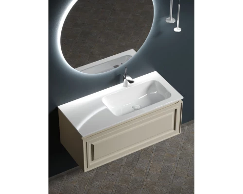 Комплект мебели бежевый матовый 101 см Sancos Very VR100RCE + CN7015 + SF900