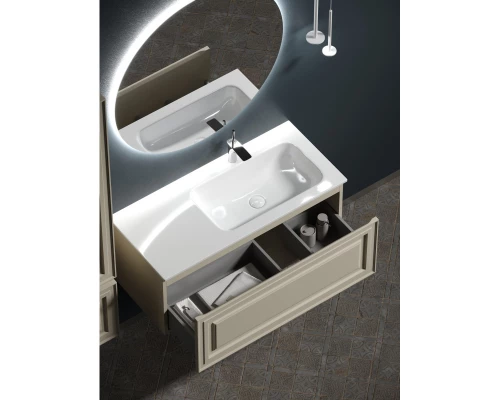 Комплект мебели бежевый матовый 101 см Sancos Very VR100RCE + CN7015 + SF900