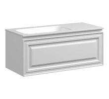 Тумба с раковиной белый матовый 101 см Sancos Very VR100LW + CN7014