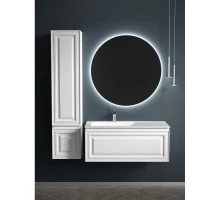 Комплект мебели белый матовый 101 см Sancos Very VR100LW + CN7014 + SF900