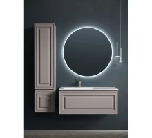 Комплект мебели серый матовый 101 см Sancos Very VR100LSM + CN7014 + SF900