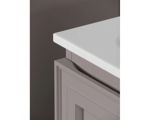 Комплект мебели серый матовый 101 см Sancos Very VR100LSM + CN7014 + SF900