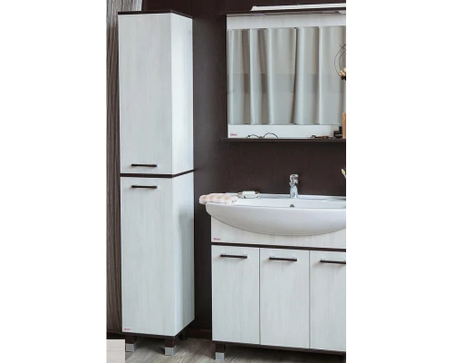 Пенал напольный венге/орегон L Sanflor Толедо H0000001271