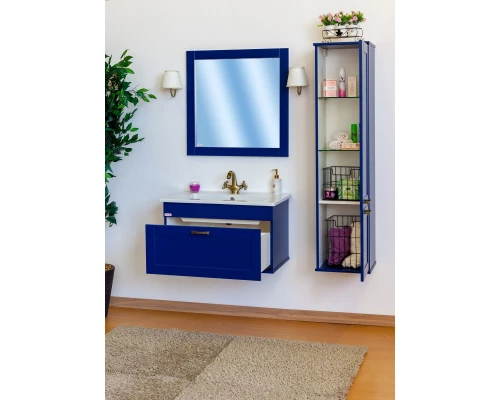 Пенал подвесной индиго матовый R Sanflor Ванесса C000005891