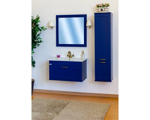 Пенал подвесной индиго матовый R Sanflor Ванесса C000005891